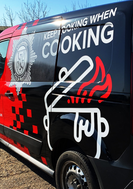 Lincs Fire & Rescue Livery Vehicle Wraps by Root Studio