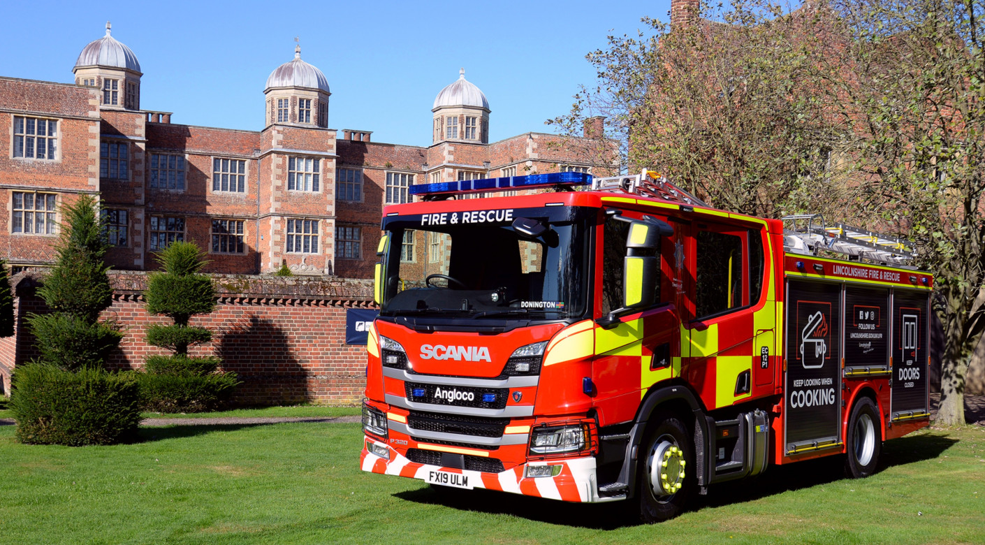 Lincs Fire & Rescue Livery Vehicle Wraps by Root Studio