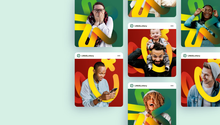Social media template design