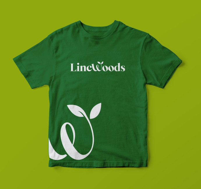 LincWoods tree planting project merch - t-shirt