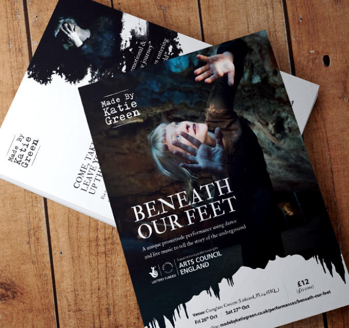 Dance production flyer design