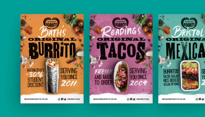 Fast food poster designs