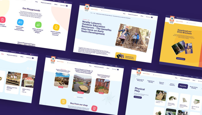 Retail website design