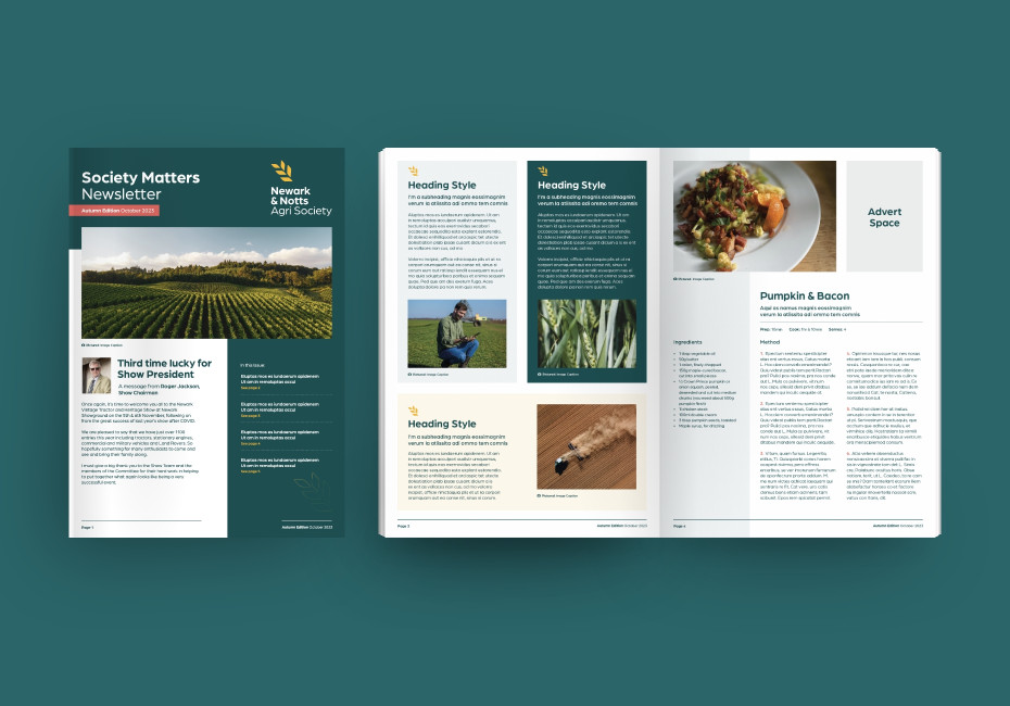 NNAS Canva Newsletter Template
