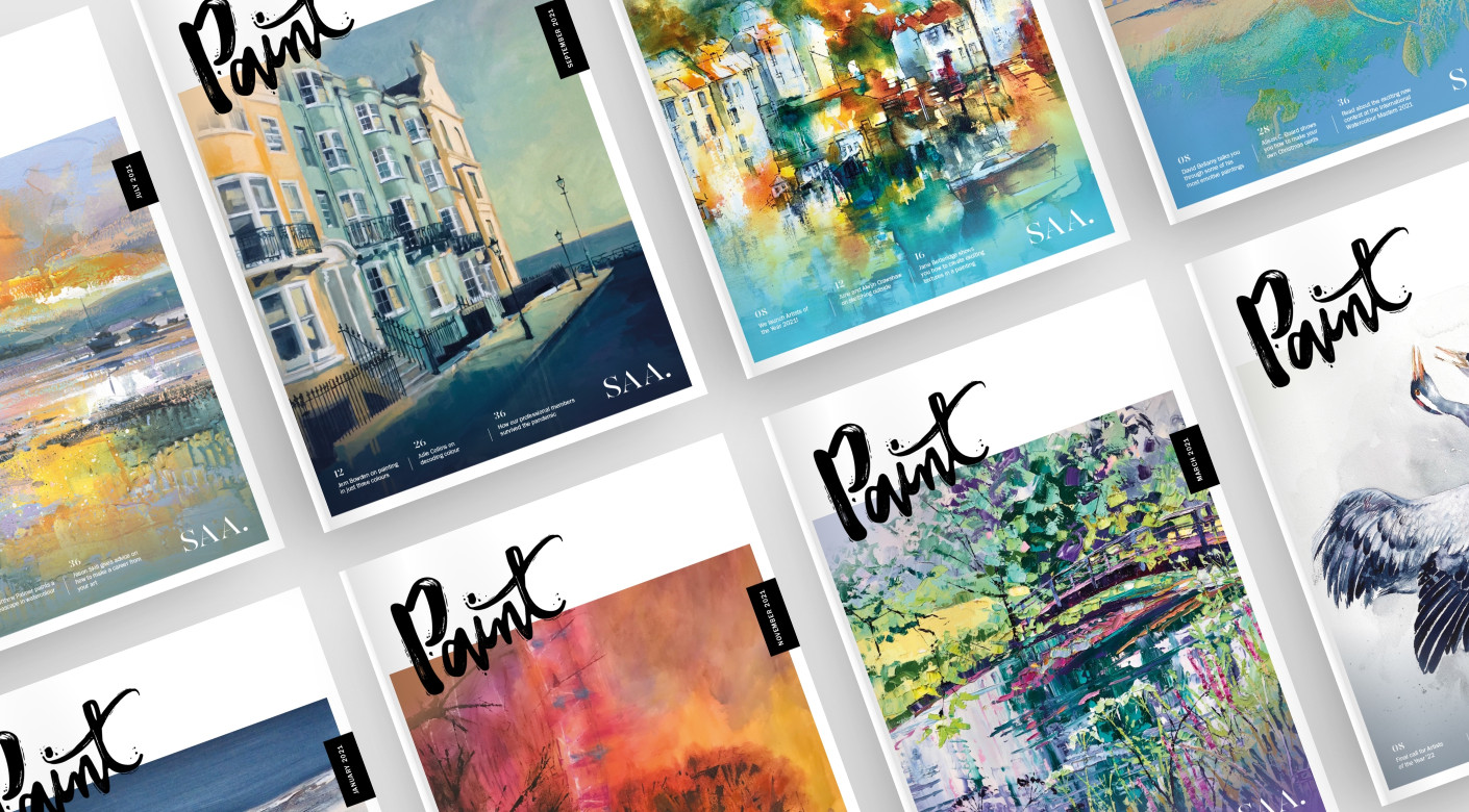 Paint magazine design by Root Studio