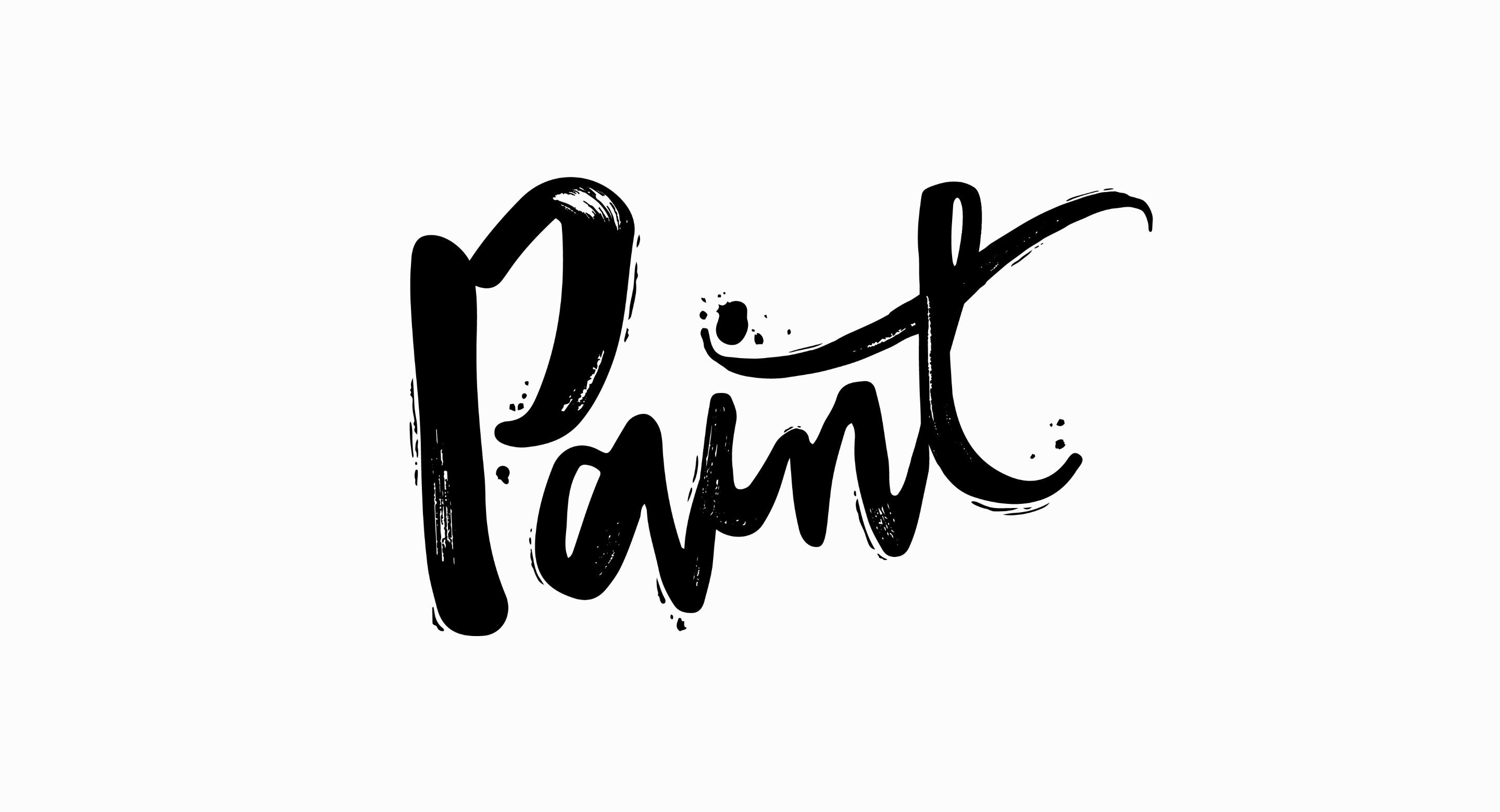 Paint magazine logo design by Root Studio