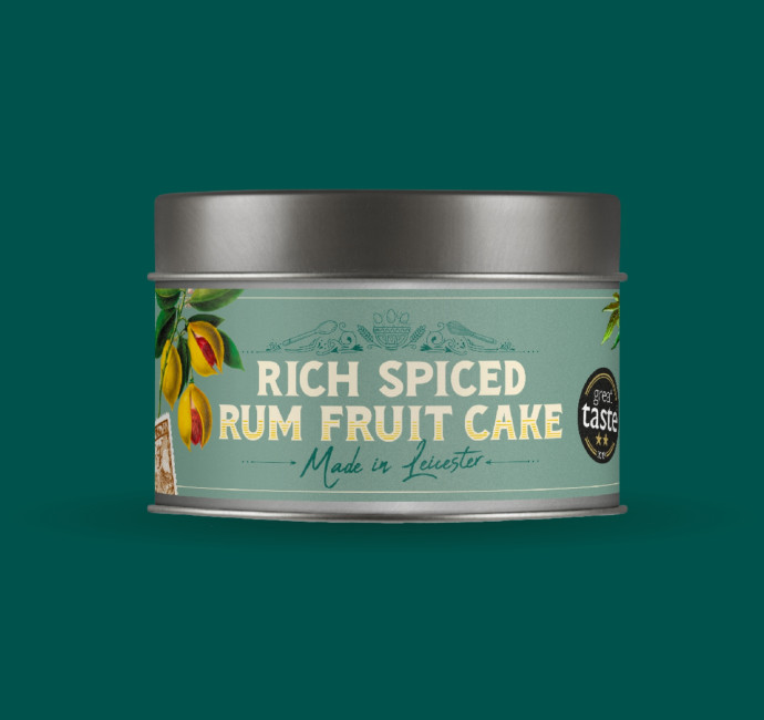 fruit cake packaging design