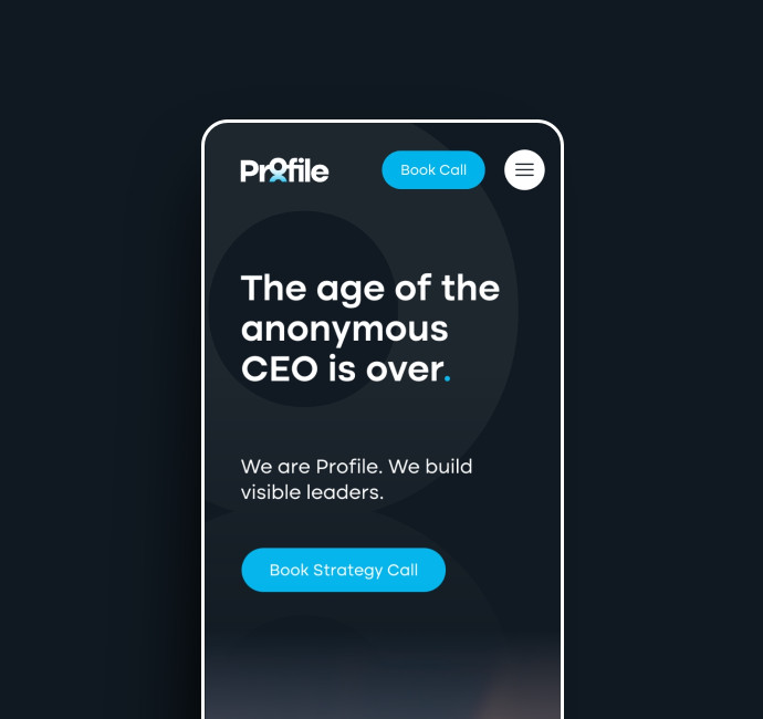 PR London website design