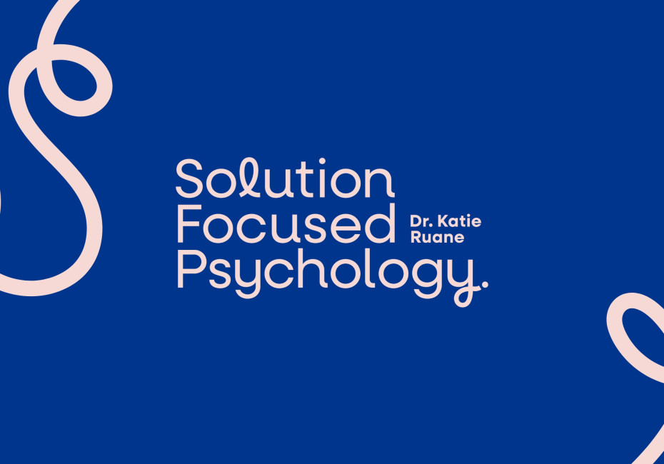 Solution Focused Psychology logo branding design by Root Studio Lincoln