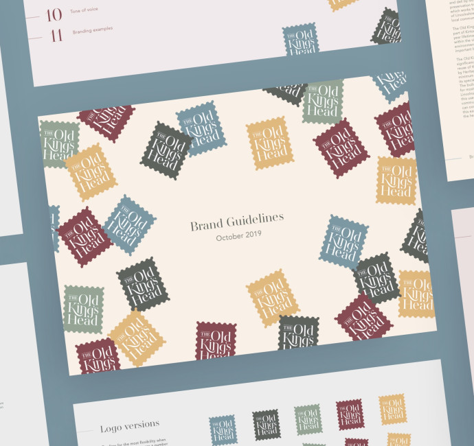 Destination Brand guidelines design