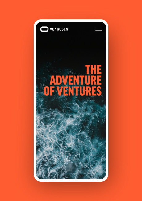 VONROSEN investor website design