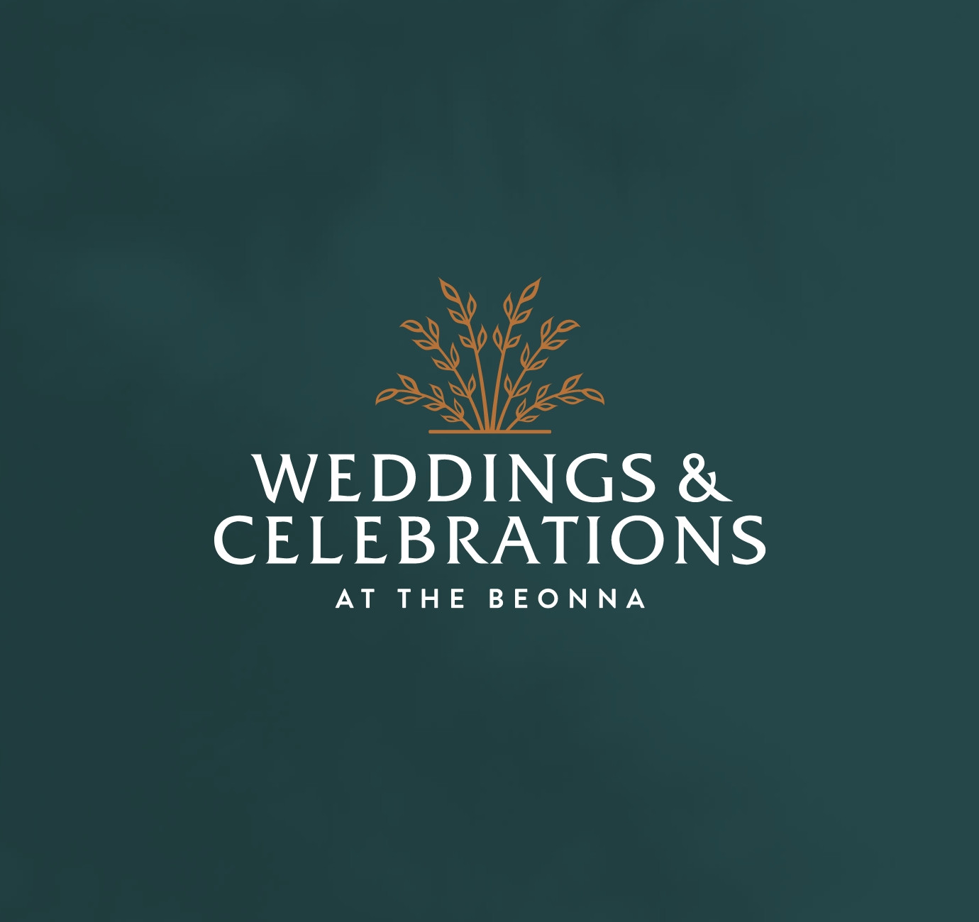 Weddings vintage logo design by Root Studio